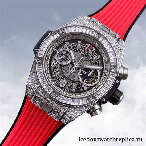 iced out hublot|iced out watch bezel.